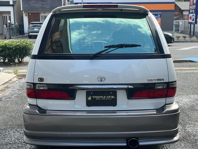 エスティマ Ｇ　７人乗り　ツインムーンルーフ　社外ナビ　フルセグ　バックカメラ　ＵＳＢ接続音楽再生　ＥＴＣ　純正キーレス　社外エアロ（Ｆ　Ｓ　Ｒ）　社外フジツボマフラー　社外１７インチＡＷ　社外ローダウン足回り（6枚目）