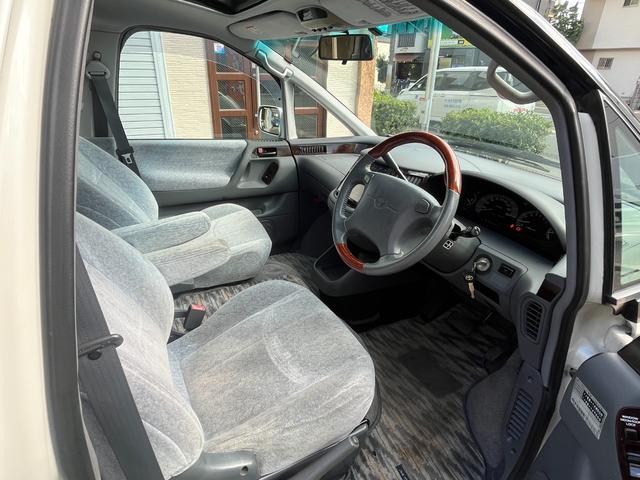 エスティマ Ｇ　７人乗り　ツインムーンルーフ　社外ナビ　フルセグ　バックカメラ　ＵＳＢ接続音楽再生　ＥＴＣ　純正キーレス　社外エアロ（Ｆ　Ｓ　Ｒ）　社外フジツボマフラー　社外１７インチＡＷ　社外ローダウン足回り（30枚目）