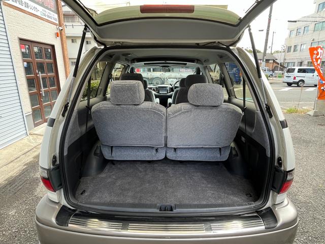 エスティマ Ｇ　７人乗り　ツインムーンルーフ　社外ナビ　フルセグ　バックカメラ　ＵＳＢ接続音楽再生　ＥＴＣ　純正キーレス　社外エアロ（Ｆ　Ｓ　Ｒ）　社外フジツボマフラー　社外１７インチＡＷ　社外ローダウン足回り（41枚目）