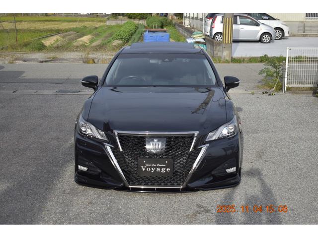 クラウン アスリートＧ－Ｔ　革　ＳＲ　マルチ　走行４９０００キロ　車検受け渡し　イデアルエアサス＆ブレーキシステムＦ８ポットＲ６ポット　レオンハルト２０インチアルミ　Ｆリップ社外　サイドモデリスタ　Ｒモデリスタ　ヘッドライト加工（22枚目）