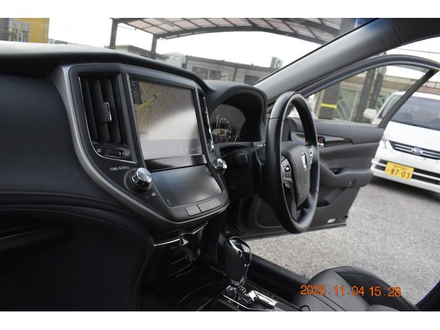 クラウン アスリートＧ－Ｔ　革　ＳＲ　マルチ　走行４９０００キロ　車検受け渡し　イデアルエアサス＆ブレーキシステムＦ８ポットＲ６ポット　レオンハルト２０インチアルミ　Ｆリップ社外　サイドモデリスタ　Ｒモデリスタ　ヘッドライト加工（29枚目）