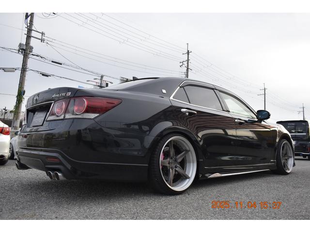 クラウン アスリートＧ－Ｔ　革　ＳＲ　マルチ　走行４９０００キロ　車検受け渡し　イデアルエアサス＆ブレーキシステムＦ８ポットＲ６ポット　レオンハルト２０インチアルミ　Ｆリップ社外　サイドモデリスタ　Ｒモデリスタ　ヘッドライト加工（54枚目）