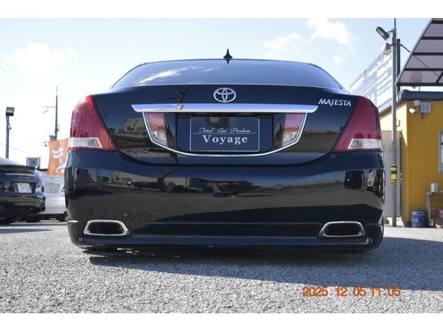 クラウンマジェスタ Gタイプ 革 マルチ プレミアムサンド モデリスタエアロ WORKジスタンス19AW 社外アーム ROAMAIRエアサス(14枚目)