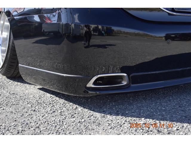 クラウンマジェスタ Gタイプ 革 マルチ プレミアムサンド モデリスタエアロ WORKジスタンス19AW 社外アーム ROAMAIRエアサス(18枚目)