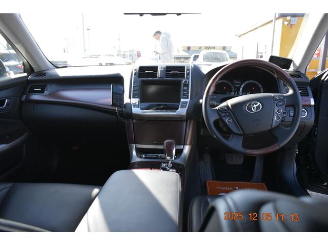 クラウンマジェスタ Gタイプ 革 マルチ プレミアムサンド モデリスタエアロ WORKジスタンス19AW 社外アーム ROAMAIRエアサス(30枚目)