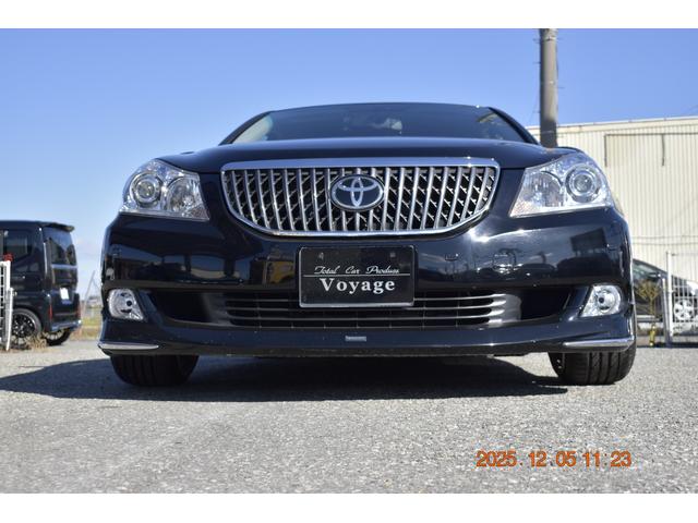 クラウンマジェスタ Gタイプ 革 マルチ プレミアムサンド モデリスタエアロ WORKジスタンス19AW 社外アーム ROAMAIRエアサス(34枚目)