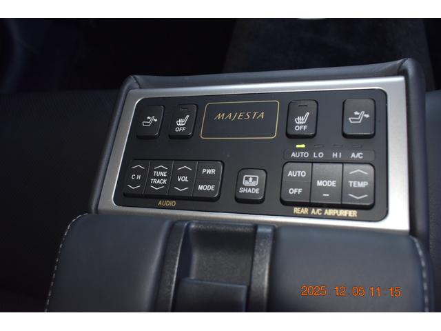 クラウンマジェスタ Gタイプ 革 マルチ プレミアムサンド モデリスタエアロ WORKジスタンス19AW 社外アーム ROAMAIRエアサス(46枚目)