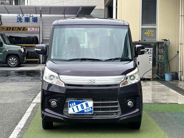 スペーシアカスタム XS 両側スライド・片側電動 TV オートライト HID スマートキー アイドリングストップ 電動格納ミラー ベンチシート CVT 盗難防止システム ABS CD DVD再生 アルミホイール 衝突安全ボディ(12枚目)