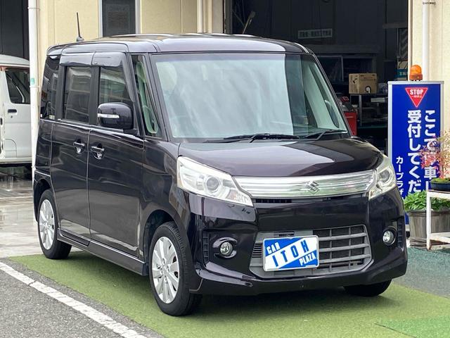 スペーシアカスタム XS 両側スライド・片側電動 TV オートライト HID スマートキー アイドリングストップ 電動格納ミラー ベンチシート CVT 盗難防止システム ABS CD DVD再生 アルミホイール 衝突安全ボディ(13枚目)