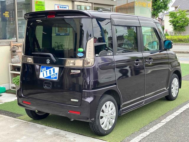 スペーシアカスタム XS 両側スライド・片側電動 TV オートライト HID スマートキー アイドリングストップ 電動格納ミラー ベンチシート CVT 盗難防止システム ABS CD DVD再生 アルミホイール 衝突安全ボディ(15枚目)