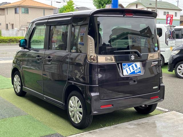 スペーシアカスタム XS 両側スライド・片側電動 TV オートライト HID スマートキー アイドリングストップ 電動格納ミラー ベンチシート CVT 盗難防止システム ABS CD DVD再生 アルミホイール 衝突安全ボディ(17枚目)