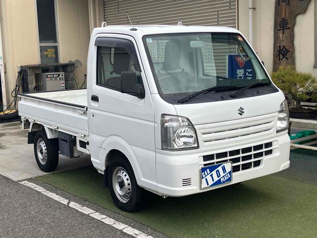 キャリイトラック 　軽トラック　ＭＴ　ＥＴＣ　ナビ　ＴＶ　エアコン　パワーステアリング　運転席エアバッグ　Ｂｌｕｅｔｏｏｔｈ（3枚目）