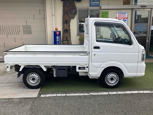 キャリイトラック 　軽トラック　ＭＴ　ＥＴＣ　ナビ　ＴＶ　エアコン　パワーステアリング　運転席エアバッグ　Ｂｌｕｅｔｏｏｔｈ（4枚目）