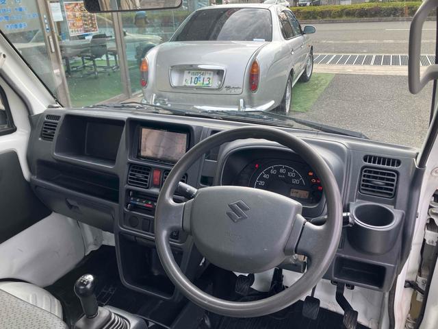 キャリイトラック 　軽トラック　ＭＴ　ＥＴＣ　ナビ　ＴＶ　エアコン　パワーステアリング　運転席エアバッグ　Ｂｌｕｅｔｏｏｔｈ（21枚目）