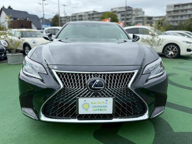 ＬＳ ＬＳ５００ｈ　Ｉパッケージ　禁煙車／サンルーフ／黒本革シート／ＢＳＭ／ＨＵＤ／シートヒーター／シートエアコン／純正ナビ／全方位カメラ／純正１９インチＡＷ／パワーシート／パワーバックドア／アダプティブクルーズコントロール／ＥＴＣ（8枚目）