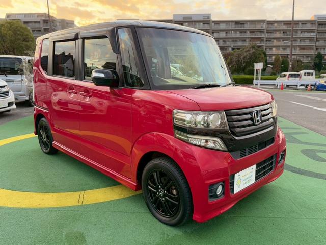 Ｎ－ＢＯＸ＋カスタム Ｇ・ターボＡパッケージ　ターボエンジン／両側パワースライドドア／純正ナビ／フルセグＴＶ／Ｂｌｕｅｔｏｏｔｈ／ＤＶＤ再生／プッシュスタート／スマートキー／スペアキー／ＥＴＣ／パドルシフト／ステアリングリモコン（5枚目）