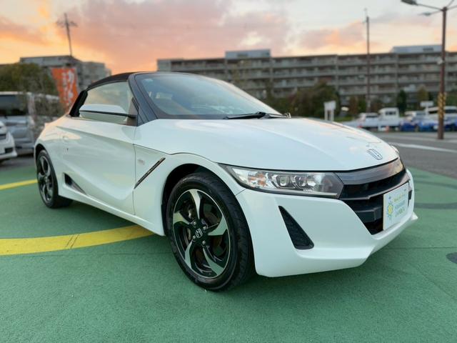 Ｓ６６０ α　６ＭＴ／ハーフレザーシート／禁煙車／ディスプレイオーディオ／オープンカー／純正アルミホイール／クルコン／オープンカー／ＥＴＣ／バックカメラ／プッシュスタート／スマートキー／（8枚目）