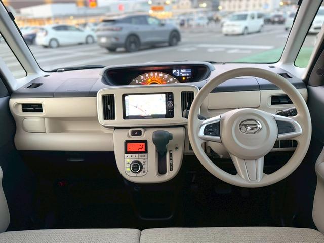 ムーヴキャンバス Xリミテッド SAII 禁煙車/両側電動スライドドア/純正ナビ/バックカメラ/フルセグTV/スマートアシスト/ステアリングリモコン/オートミラー/(4枚目)