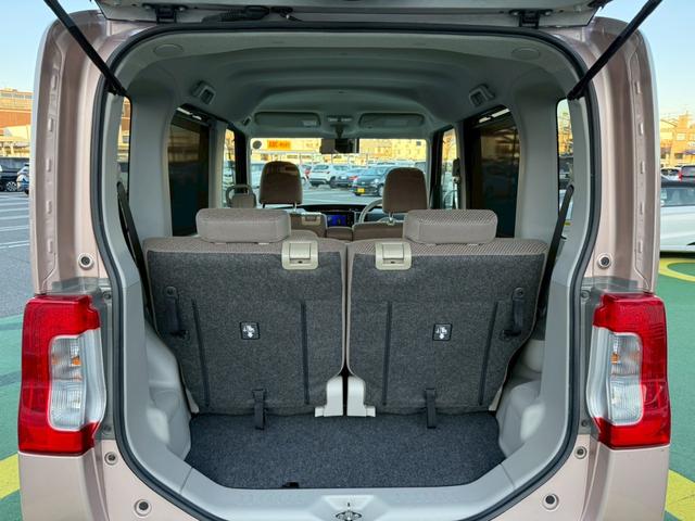 タント Ｘ　禁煙車／ピラーレス／両側スライドドア／社外ナビ／バックカメラ／テレビ／前後ドラレコ／ＥＴＣ／プッシュスタート／スマートキー／フルフラットシート／（26枚目）