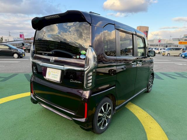 Ｎ－ＢＯＸカスタム Ｇ・ＥＸホンダセンシング　／禁煙車／純正８インチナビ／ＡｐｐｌｅＣａｒＰｌａｙ対応／バックカメラ／フルセグＴＶ／純正前後ドラレコ／プッシュスタート／スマートキー／アダプティブクルーズコントロール／ビルトインＥＴＣ／純正ＡＷ（27枚目）