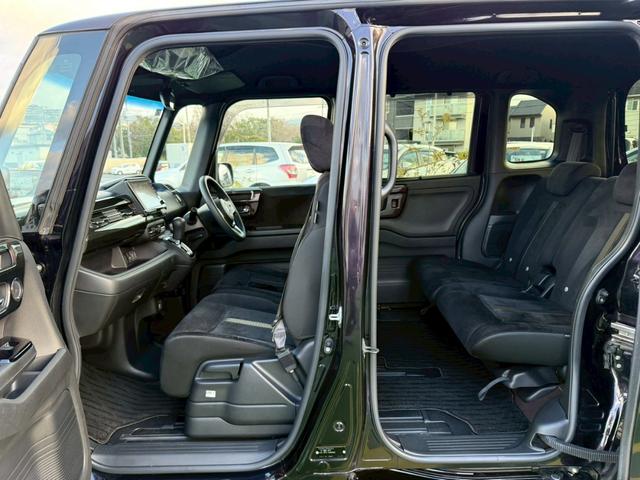 Ｎ－ＢＯＸカスタム Ｇ・ＥＸホンダセンシング　／禁煙車／純正８インチナビ／ＡｐｐｌｅＣａｒＰｌａｙ対応／バックカメラ／フルセグＴＶ／純正前後ドラレコ／プッシュスタート／スマートキー／アダプティブクルーズコントロール／ビルトインＥＴＣ／純正ＡＷ（38枚目）