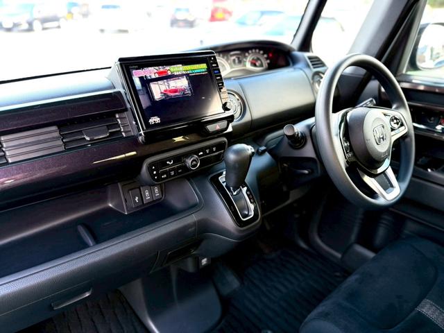 Ｎ－ＢＯＸカスタム Ｇ・ＥＸホンダセンシング　／禁煙車／純正８インチナビ／ＡｐｐｌｅＣａｒＰｌａｙ対応／バックカメラ／フルセグＴＶ／純正前後ドラレコ／プッシュスタート／スマートキー／アダプティブクルーズコントロール／ビルトインＥＴＣ／純正ＡＷ（41枚目）