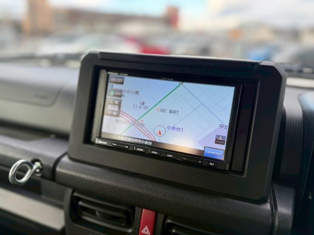 ジムニー ＸＬ　禁煙車／５ＭＴ／リフトアップ車／ブロックタイヤ／サティスファクションエアクリ／マフラー／シートヒーター／Ｐａｎａｓｏｎｉｃナビ／Ｂｌｕｅｔｏｏｔｈ／テレビ／ドラレコ／プッシュスタート／スマートキー／（45枚目）