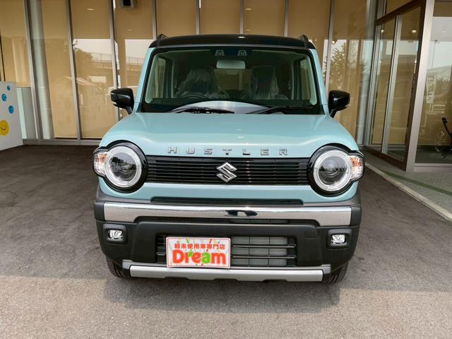 ハスラー タフワイルド　ソナー　ＬＤＷ　横滑り防止システム　フルフラット　セキュリティー　シートヒーター搭載　サイドエアバッグ　ＬＥＤライト　キーフリー　パワーウインドウ　クルコン　インテリキー　パワーステアリング　ＡＢＳ（6枚目）