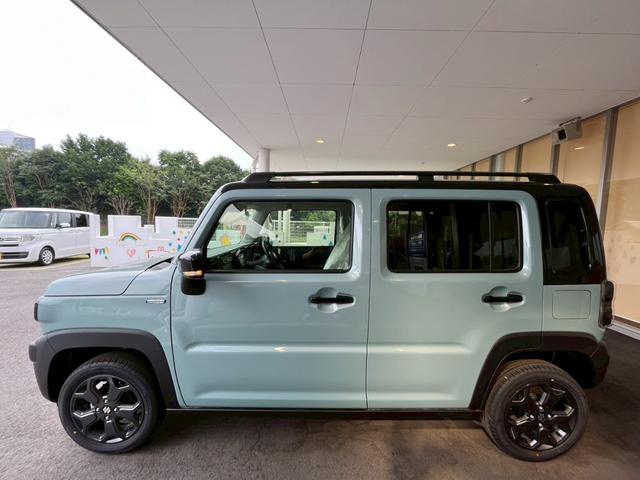 ハスラー タフワイルド　ソナー　ＬＤＷ　横滑り防止システム　フルフラット　セキュリティー　シートヒーター搭載　サイドエアバッグ　ＬＥＤライト　キーフリー　パワーウインドウ　クルコン　インテリキー　パワーステアリング　ＡＢＳ（9枚目）