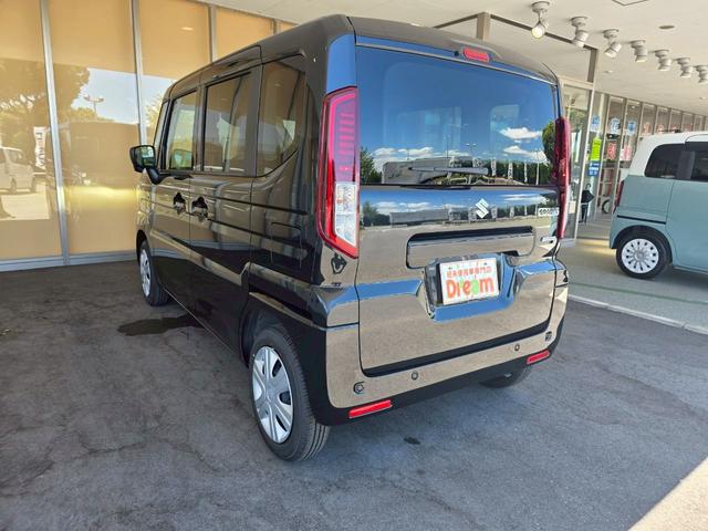 スペーシア ハイブリッドG 届出済未使用車 禁煙車 衝突被害軽減ブレーキ 両側スライドドア オートライト 電動格納式ミラー オートエアコン アイドリングストップ 横滑り防止機能 アクセサリーソケット マニュアルレベリング機能(12枚目)