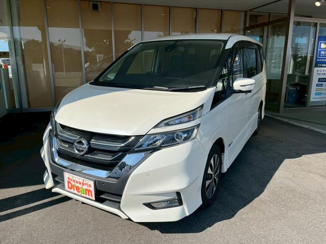 セレナ ハイウェイスターＧ　純正ナビ　ＥＴＣ　アラウンドビューモニター　両側電動スライドドア　衝突被害軽減ブレーキ　純正アルミホイール　クルーズコントロール　アイドリングストップ　電動格納式ミラー　スマートキー　オートライト（8枚目）
