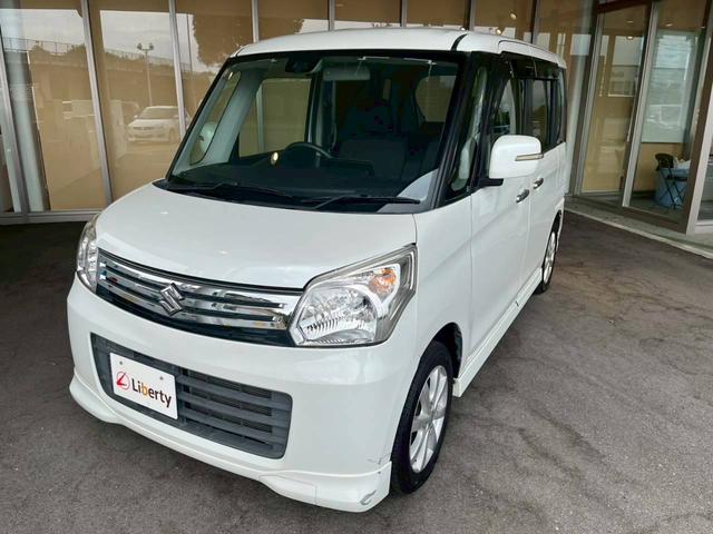 スペーシア Xリミテッド ディスプレイオーディオ 両側電動スライドドア 衝突被害軽減ブレーキ 純正アルミホイール 前席シートヒーター オートエアコン スマートキー 電動格納式ミラー アイドリングストップ アクセサリーソケット(8枚目)