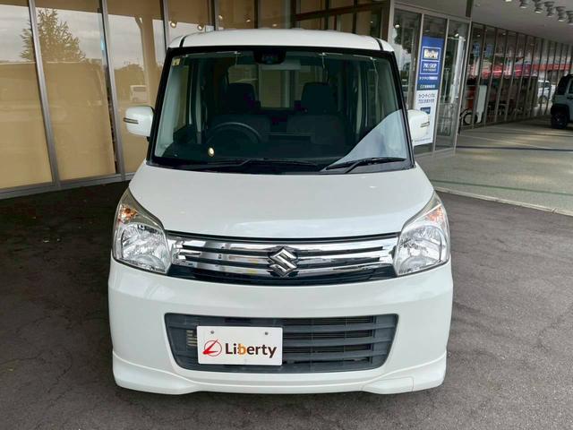 スペーシア Xリミテッド ディスプレイオーディオ 両側電動スライドドア 衝突被害軽減ブレーキ 純正アルミホイール 前席シートヒーター オートエアコン スマートキー 電動格納式ミラー アイドリングストップ アクセサリーソケット(9枚目)