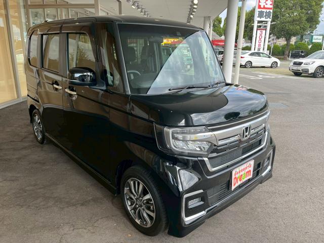 N-BOXカスタム L 純正ナビ バックカメラ ETC 片側電動スライドドア 電子パーキング オートブレーキホールド アダプティブクルーズコントロール 純正アルミホイール LEDヘッドライト フォグライト シートヒーター(10枚目)