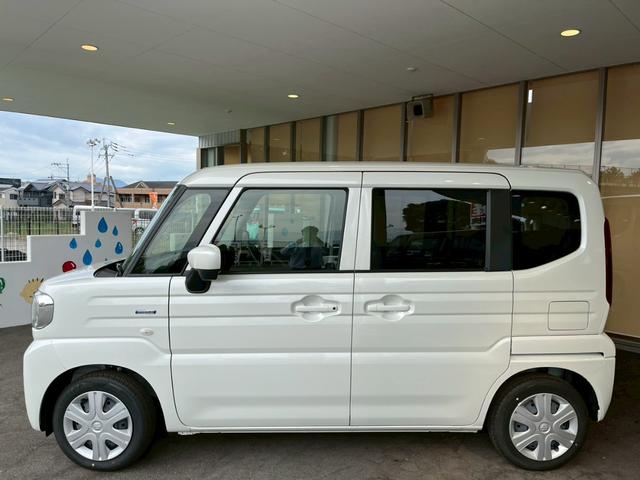 スペーシア ハイブリッドG 衝突被害軽減ブレーキ 両側スライドドア オートエアコン 電動格納式ミラー オートライト アイドリングストップ 横滑り防止機能 パワーウィンドウ マニュアルレベリング機能(9枚目)