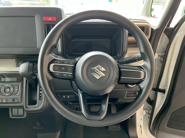 スペーシア ハイブリッドG 衝突被害軽減ブレーキ 両側スライドドア オートエアコン 電動格納式ミラー オートライト アイドリングストップ 横滑り防止機能 パワーウィンドウ マニュアルレベリング機能(28枚目)