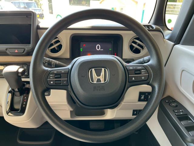 Ｎ－ＢＯＸ ベースグレード　両側電動スライドドア　ＨｏｎｄａＳＥＮＳＩＮＧ　アダプティブクルーズコントロール　電子パーキング　オートブレーキホールド　前席シートヒーター　スマートキー　ＥＣＯモード　ＬＥＤヘッドライト（30枚目）