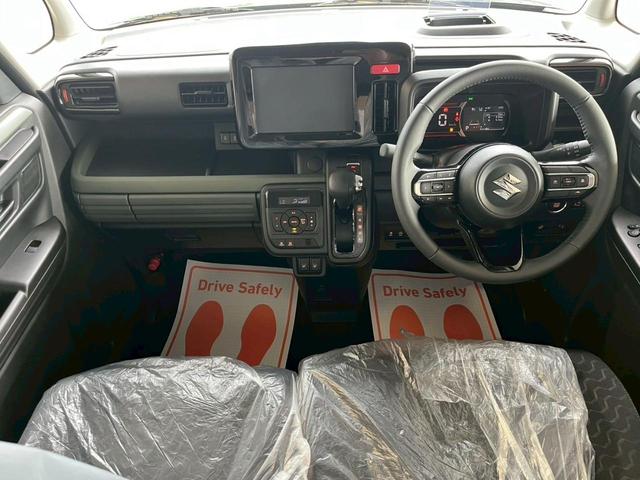 スペーシアギア ハイブリッドＸＺ　届出済未使用車　禁煙車　両側電動スライドドア　衝突被害軽減ブレーキ　クルーズコントロール　純正アルミホイール　ルーフレール　ＬＥＤヘッドライト　フォグライト　ハンドルヒーター　ロールサンシェード（25枚目）