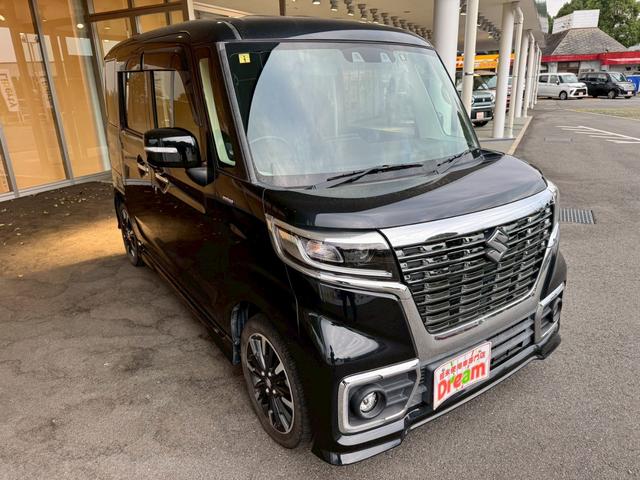 スペーシアカスタム ハイブリッドXS ナビ バックカメラ 両側電動スライドドア 衝突被害軽減ブレーキ アダプティブクルーズコントロール パーキングセンサー 純正アルミホイール フォグライト 運転席シートヒーター シートバックテーブル(10枚目)