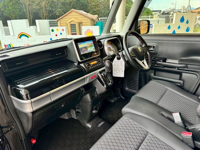 スペーシアカスタム ハイブリッドXS ナビ バックカメラ 両側電動スライドドア 衝突被害軽減ブレーキ アダプティブクルーズコントロール パーキングセンサー 純正アルミホイール フォグライト 運転席シートヒーター シートバックテーブル(25枚目)