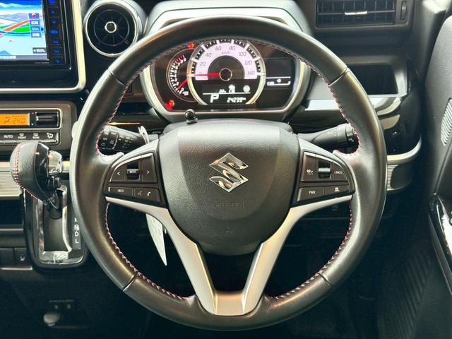 スペーシアカスタム ハイブリッドXS ナビ バックカメラ 両側電動スライドドア 衝突被害軽減ブレーキ アダプティブクルーズコントロール パーキングセンサー 純正アルミホイール フォグライト 運転席シートヒーター シートバックテーブル(34枚目)