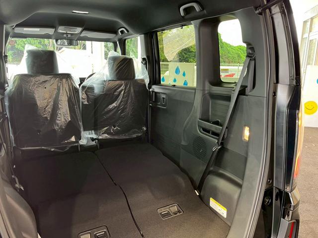 N-BOXカスタム ベースグレード HondaSENSING 片側電動スライドドア アダプティブクルーズコントロール 純正アルミホイール LEDヘッドライト 電子パーキング オートブレーキホールド 前席シートヒーター 電動格納式ミラー(28枚目)