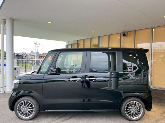 N-BOXカスタム ターボ HondaSENSING 両側電動スライドドア アダプティブクルーズコントロール 純正アルミホイール 電子パーキング オートブレーキホールド シートヒーター シートバックテーブル LEDヘッドライト(10枚目)