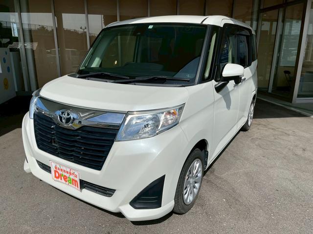 ルーミー G S ナビ 両側電動スライドドア 衝突被害軽減ブレーキ スマートキー 電動格納式ミラー アイドリングストップ 横滑り防止機能 オートエアコン オートライト ステアリングスイッチ(7枚目)