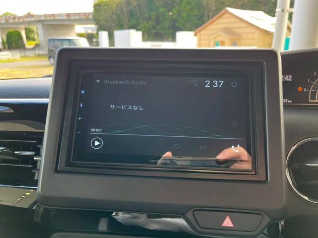 Ｎ－ＢＯＸカスタム Ｌ　ディスプレイオーディオ　ＨｏｎｄａＳＥＮＳＩＮＧ　片側電動スライドドア　純正アルミホイール　アダプティブクルーズコントロール　スマートキー　シートヒーター　ステアリングスイッチ　シートバックテーブル（6枚目）