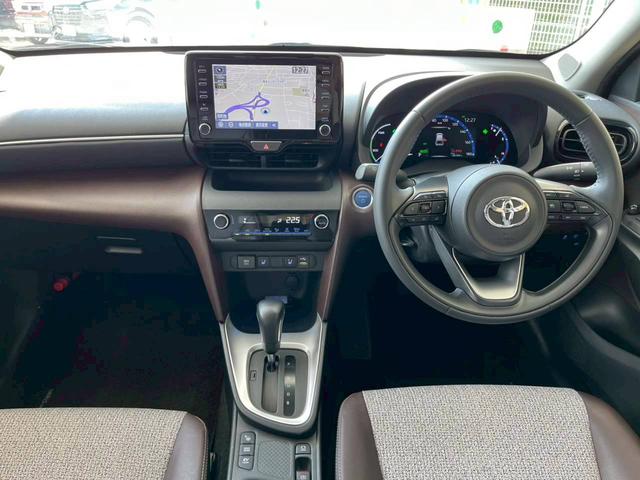 ヤリスクロス ハイブリッドZ 純正ディスプレイオーディオ コネクテッドナビ対応 全方位カメラ ETC AppleCarPlay 純正アルミホイール 衝突被害軽減ブレーキ 追従型クルーズコントロール シートヒーター 電子パーキング(32枚目)