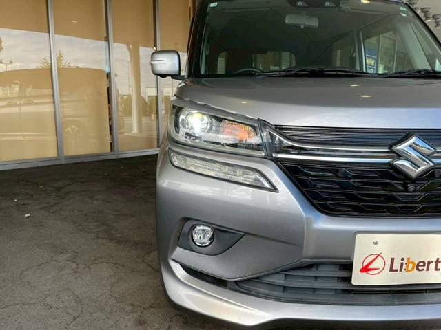 ソリオバンディット ハイブリッドMV ナビ 全周囲カメラ 片側電動スライドドア 衝突被害軽減ブレーキ 純正アルミホイール クルーズコントロール レーンキープアシスト パーキングセンサー オートエアコン アイドリングストップ スマートキー(19枚目)