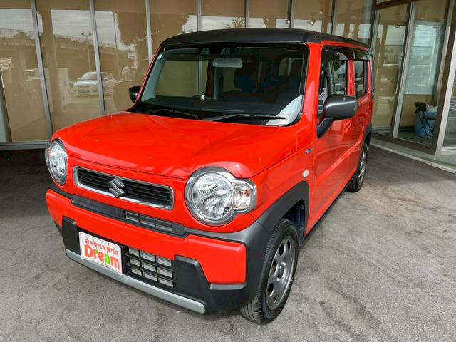 ハスラー ハイブリッドG 衝突被害軽減ブレーキ オーディオ レーンキープアシスト パーキングセンサー 前席シートヒーター スマートキー オートエアコン 横滑り防止機能 マニュアルレベリング機能 アイドリングストップ(5枚目)