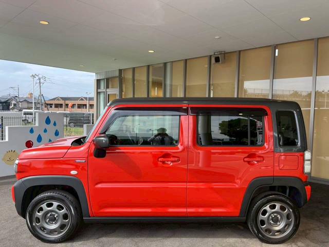 ハスラー ハイブリッドG 衝突被害軽減ブレーキ オーディオ レーンキープアシスト パーキングセンサー 前席シートヒーター スマートキー オートエアコン 横滑り防止機能 マニュアルレベリング機能 アイドリングストップ(9枚目)