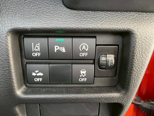 ハスラー ハイブリッドG 衝突被害軽減ブレーキ オーディオ レーンキープアシスト パーキングセンサー 前席シートヒーター スマートキー オートエアコン 横滑り防止機能 マニュアルレベリング機能 アイドリングストップ(34枚目)